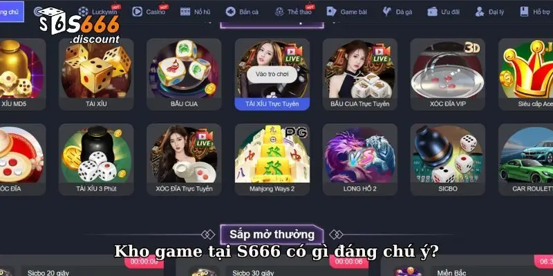 Kho game tại S666 có gì đáng chú ý? Kho game tại S666 có gì đáng chú ý?